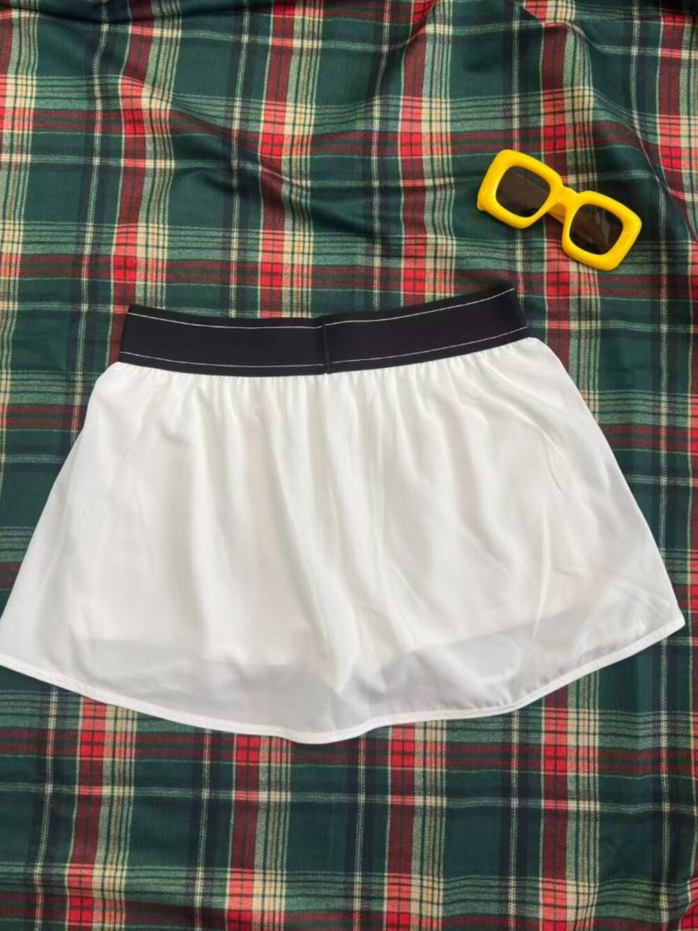 NWT ALO Yoga🏌️♀️Women’s Tennis Skirt White Athletic Skirt - Picture 4 of 7